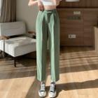 Mid Rise Straight Leg Pants (various Designs)