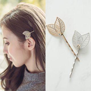 Leaf Bobby Pin