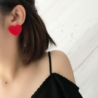 Asymmetric Heart Studs