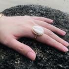 Scallop & Alloy Ring