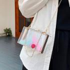 Transparent Box Crossbody Bag Transparent - One Size