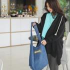 Dip-back Zip-up Oversized Hoodie