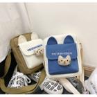 Cat Ear Canvas Crossbody Bag