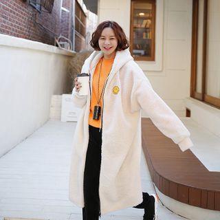 Smiley-patch Long Dumble Coat