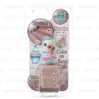 Ducato - Color On Base Coat (#02 Milk Tea Beige) 7ml