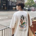Lady Printed Short-sleeve T-shirt