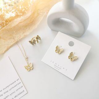 Butterfly Stud Earring / Necklace / Ring