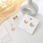 Butterfly Stud Earring / Necklace / Ring
