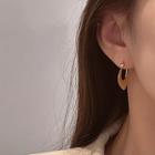 Geometric Alloy Dangle Earring 1 Pair - E3001 - Gold - One Size
