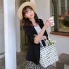 Long-sleeve Plain Light Blazer