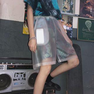 Transparent Shorts Transparent - One Size