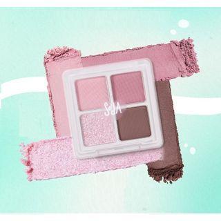 Skinfood - Soda Pastel Eye Palette Fade Lilac 1 Pc