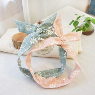 Daisy Wired Fabric Headband