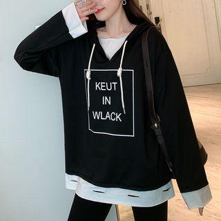 Set: Letter Hoodie + Leggings