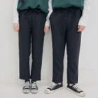 Couple Drawsting-waist Tapered Pants