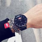 Set: Milanese Strap Watch + Chain Bracelet