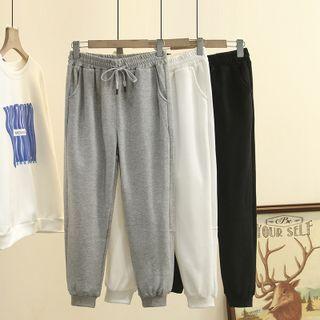 Straight-leg Jogger Sweatpants