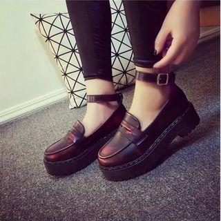 Ankle Strap Platform Shoes