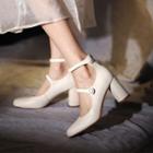 Ankle Strap High Heel Mary Jane Shoes