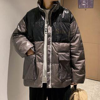Panel Zip-up Coat