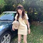 Short-sleeve Ringer A-line Polo Dress