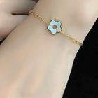 Shell Flower Bracelet Gold & Shell - One Size