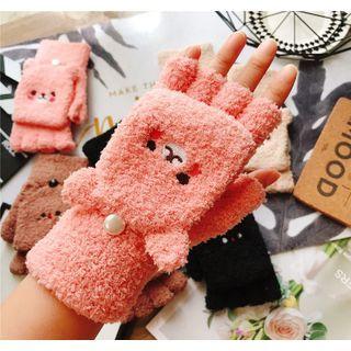 2-way Fleece Animal Gloves