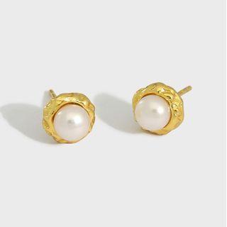 Freshwater Pearl Sterling Silver Earring