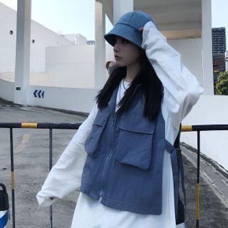 Cargo Vest / Long-sleeve T-shirt