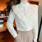 Ruffled Lace Blouse (various Designs)