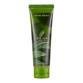 Nature Republic - Bath & Nature Body Scrub Wash (green Tea) 130ml 130ml