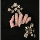 Embellished Faux Nail Tips 42 - Glue - One Size