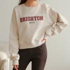 Brighton Letter Crop Sweatshirt