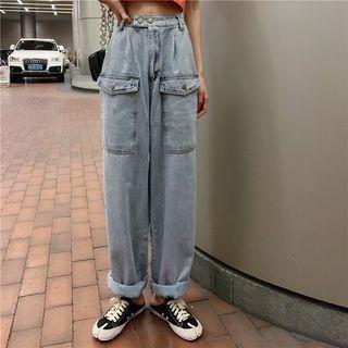 Roll Up Pocket Jeans