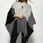 Patterned Knit Cape