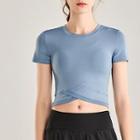 Cut-out Quick Dry Short-sleeve T-shirt