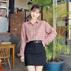 Checked Loose-fit Shirt