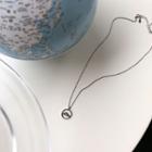 Mountain Cut Out 925 Sterling Silver Necklace L202 - One Size