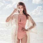 Cover-up / Cutout Swimsuit