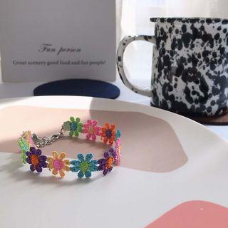 Lace Flower Bracelet As Shown In Figure - One Size