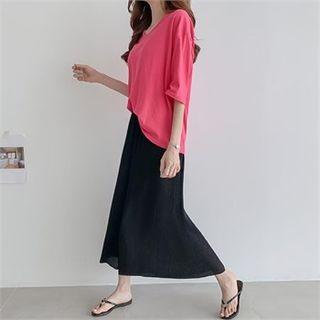 Accordion-pleated Pants