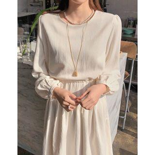 Dali Hotel Drawcord-waist Long Dress
