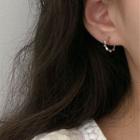 Mini Hoop Earring 1 Pair - S925silver Earring - One Size