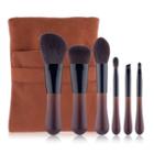 Set Of 6: Makeup Brushes As Shown In Figure - One Size