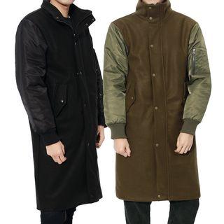 Military-look Flight Coat