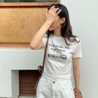 Train Print Short T-shirt