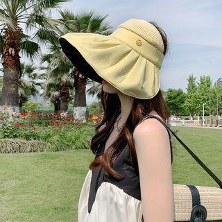 Shirred Visor Hat