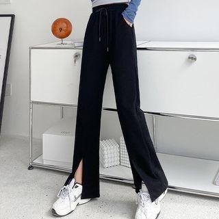 Front-slit Wide-leg Pants (various Designs)