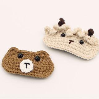 Cartoon Knit Hair Clip