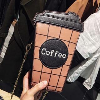 Coffee Cup Crossbody Bag